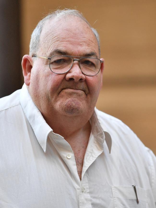 Peter Dansie is outside the Supreme Court last week. Picture: AAP / David Mariuz