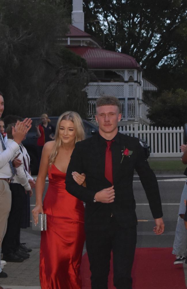 William Riley and Dakota Canning at the 2024 Warwick State High School formal. November 15, 2024.