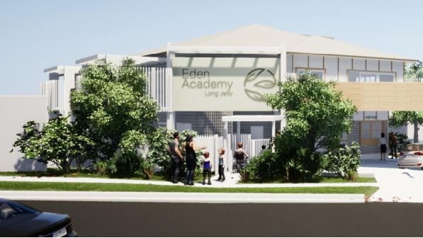 Plans have been approved for a $2.3 million, 90-place childcare centre on The Entrance Rd at Long Jetty by Brisbane based company Eden Academy. Artist's impression of how it would look. Image: supplied