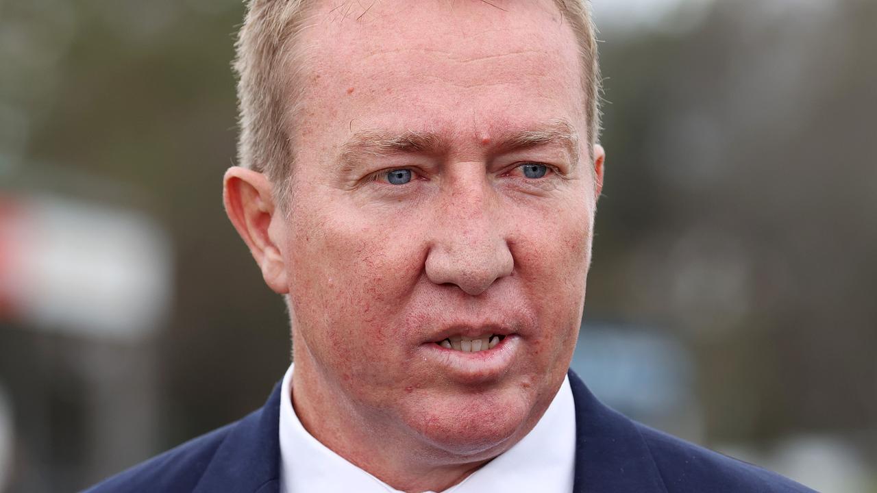 Roosters coach Trent Robinson attended Paul Green’s funeral in Brisbane. Picture: Liam Kidston