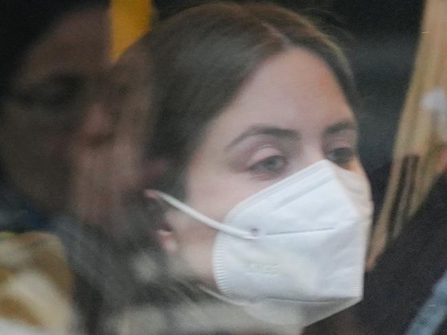 MELBOURNE, AUSTRALIA - NewsWire Photos SEPTEMBER 20, 2022. Melbourne commuters are seen wearing face mask in public.Picture: NCA NewsWire / Luis Enrique Ascui