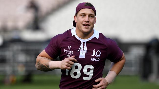 The Maroons prop knows he has his work cut out.