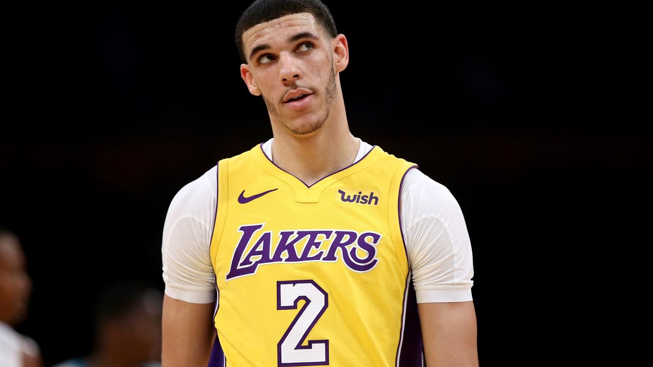 Lonzo Ball - Los Angeles Lakers - 2018-19 NBA Season - Game-Worn