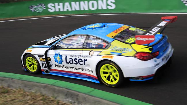 The No. 100 BMW has been excluded from Bathurst 12 Hour qualifying. Pic: Mark Horsburgh.