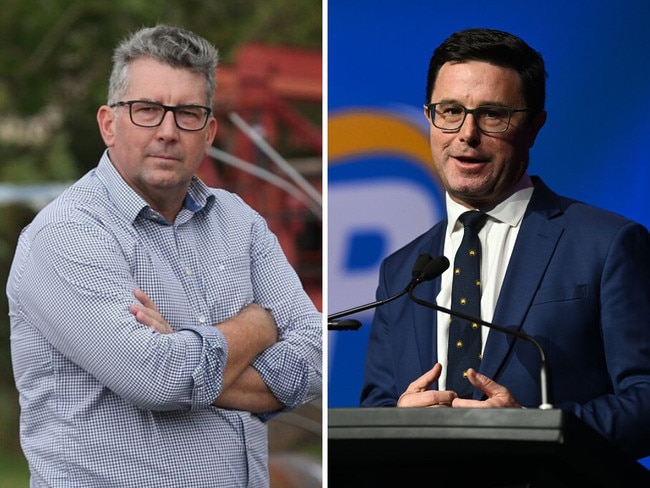 Federal Nationals MP Keith Pitt, who is quitting politics and is unhappy the party under leader David Littleproud is becoming irrelevant to its regional constituency