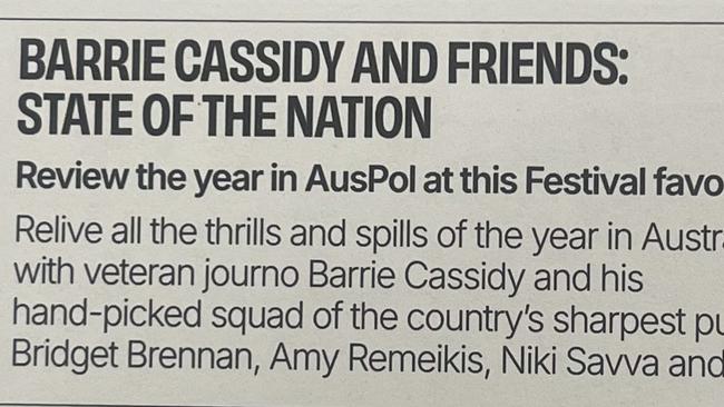 Barrie Cassidy hand-picks his fave journalist comrades for a discussion on Australian politics.