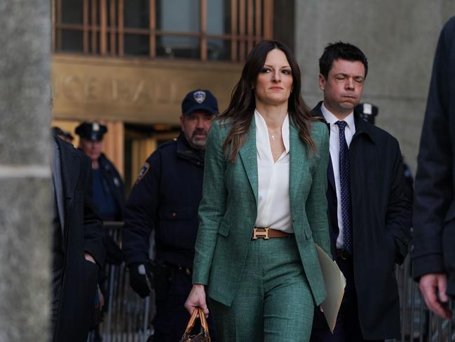 Harvey Weinstein’s lawyer Donna Rotunno leaves the court. She called the disgraced mogul’s sentence "ridiculous”. Picture: AFP