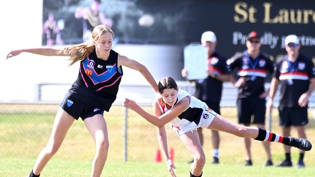 Action from Saturday's McDonaldâ€™s South East Queensland Youth Grand Finals played at Yeronga AFC. 2 September 2023. Picture, John Gass
