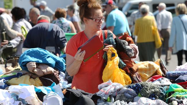 Shoppers look for a bargain. Picture: Mark Wilson<br/>                        <b/>                        <b><a href="https://twitter.com/cassiezervos"></a></b>