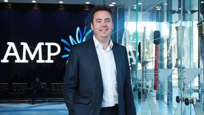 AMP's Alex Wade, who led the wealth and banking divisions, resigned suddenly last week. Picture: John Feder/The Australian.