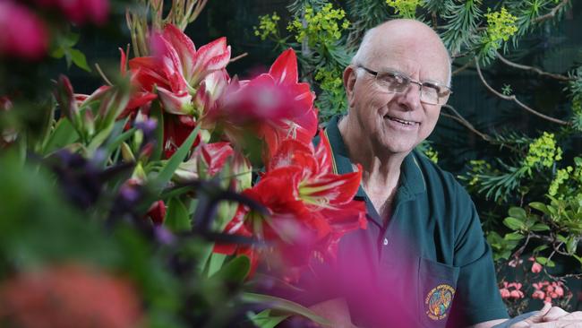 Ingleburn Horticultural Society and Garden Club president Milton Wearing. Picture: Tim Clapin