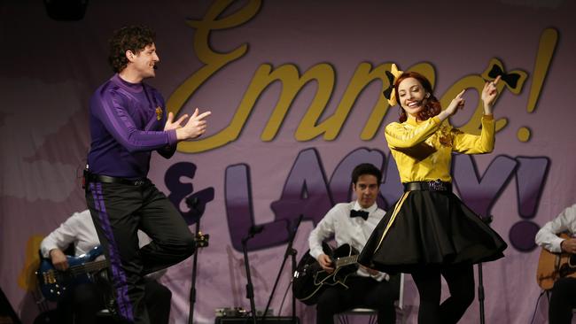 The Emma and Lachy show performing at St Marys Rugby Leagues Club. Picture: David Swift