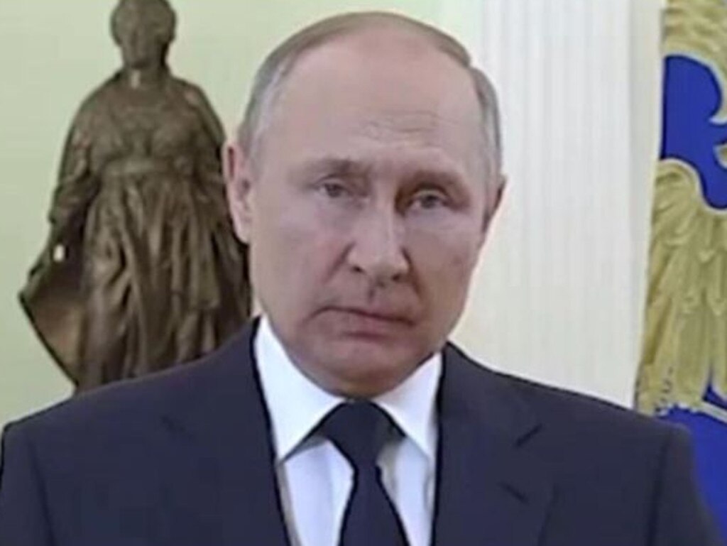 Vladimir Putin has released a video message.