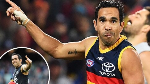 Eddie Betts will swap the Crows for the Blues in 2020.