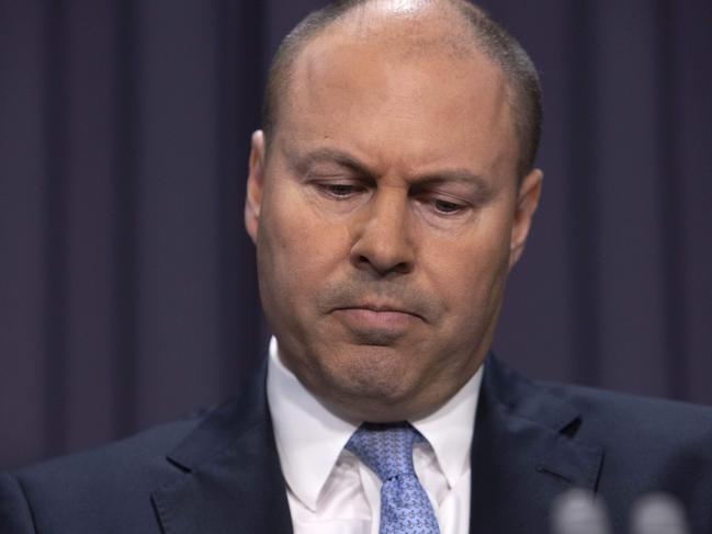 CANBERRA, AUSTRALIA-NCA NewsWire Photos DECEMBER 02 2020.The Treasurer Josh Frydenberg, during a press conference in Parliament House Canberra. Picture: NCA NewsWire / Gary Ramage