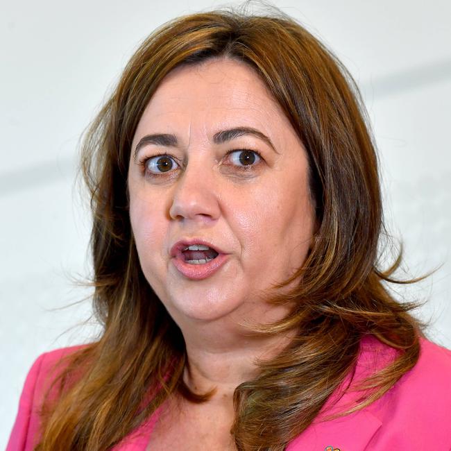 Queensland Premier Annastacia Palaszczuk has warned unvaccinated Queenslanders are in the firing line. Picture: John Gass