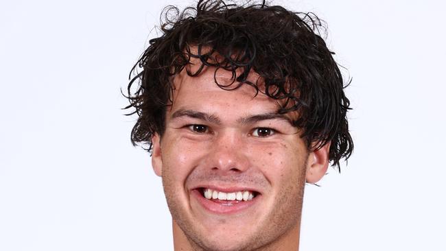 BRISBANE, AUSTRALIA - FEBRUARY 14: RAYNER Cam during the Brisbane Lions 2023 Official Team Photo Day at Brighton Homes Arena on February 14, 2023 in Brisbane, Australia. (Photo by Chris Hyde/AFL Photos)