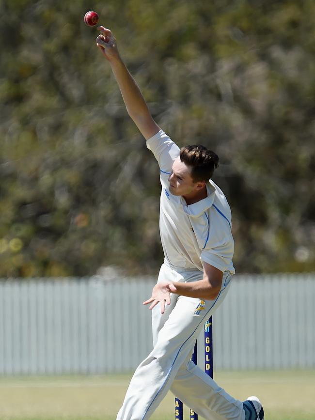 Dolphins bowler Josh Kann. Picture: Lawrence Pinder