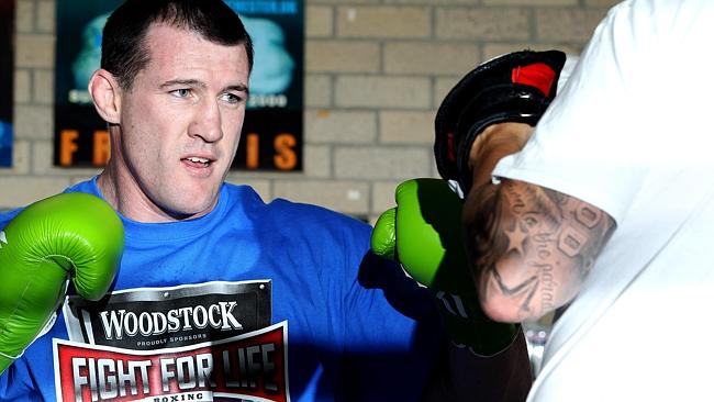 Paul Gallen fears a loss in professional boxing bout could ruin his ...