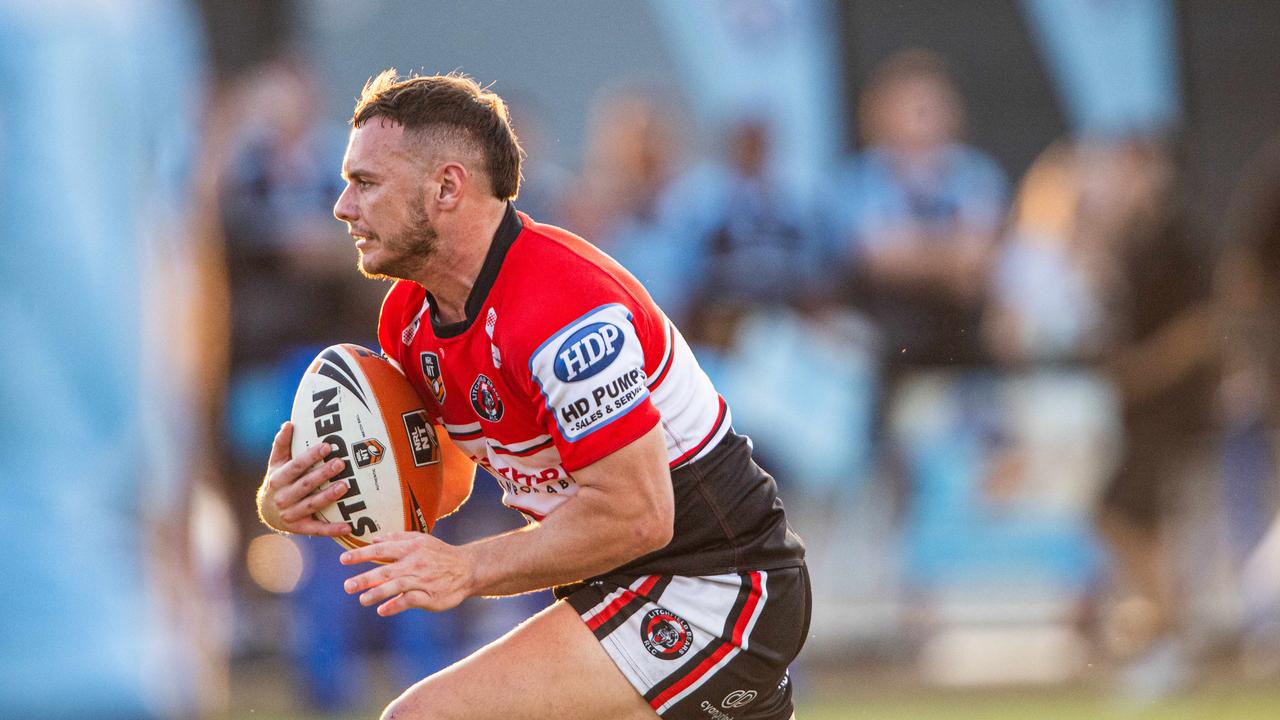 Corey Gregory as the Litchfield Bears take on Northern Sharks in the 2023 NRL NT grand final. Picture: Pema Tamang Pakhrin