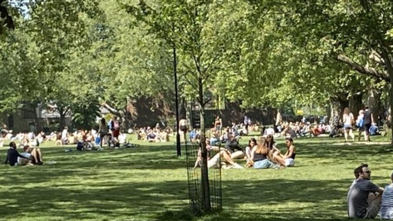 London police said they were fighting a losing battle in Hackney over a sunny weekend. Picture: Hackney MPS