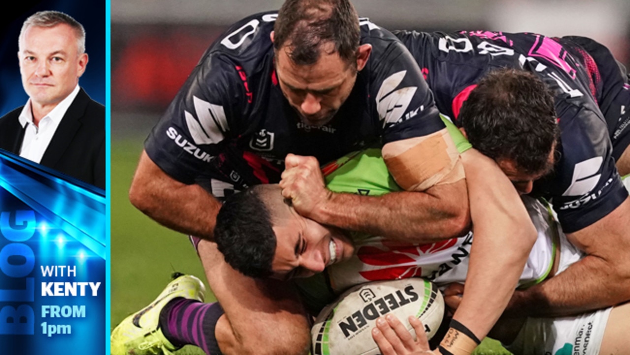 Paul Kent blog Cameron Smith ear pull, Storm wrestling, NRL Daily Telegraph