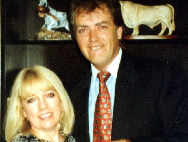 Murdered couple Terence and Christine Hodson.