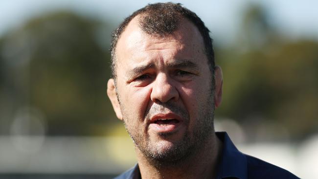 Wallabies coach Michael Cheika has adopted a flexible rotation policy. Picture: Getty Images