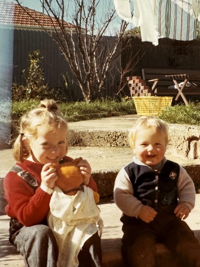 Janet and her brother Steven.