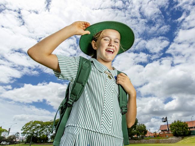 Clayfield College Primary School leader for 2021, Matilda Woodhead. Picture: Richard Walker