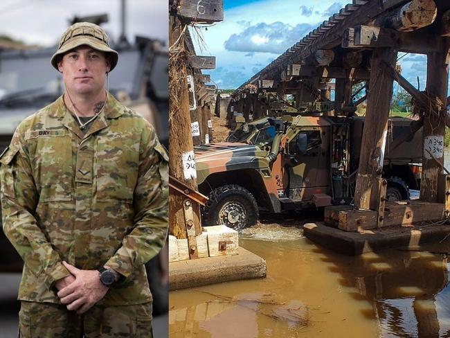 Gatton soldier returns home to help flood recovery