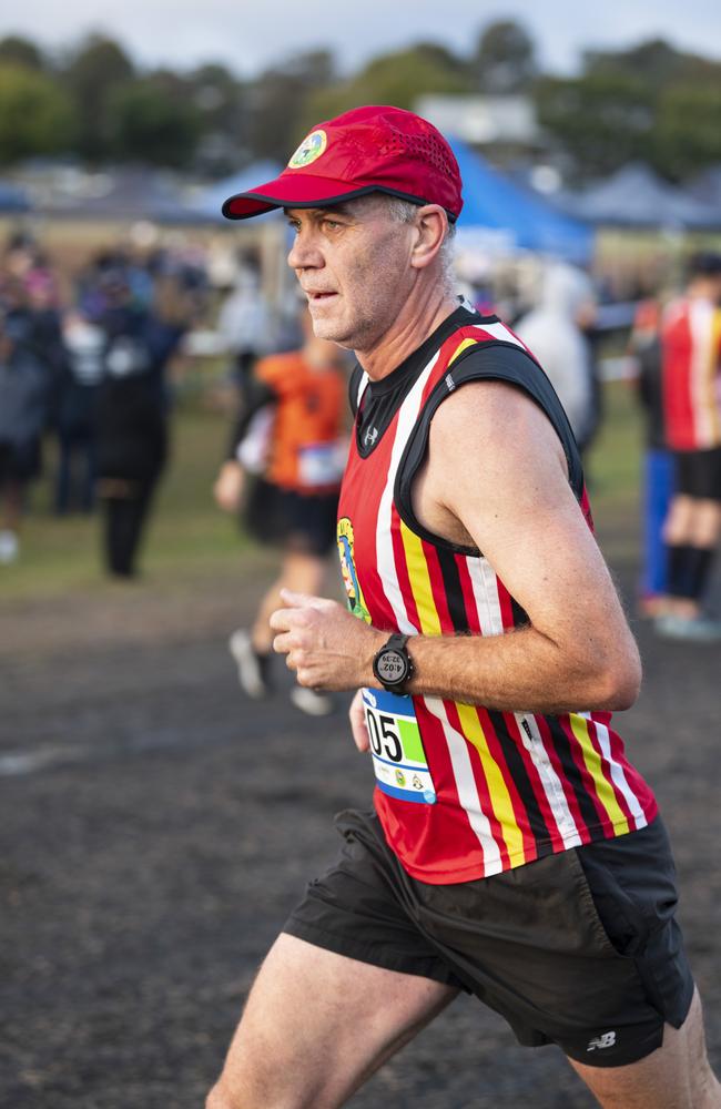 Solo runner Sean Needham in the 40 for Fortey at Toowoomba Showgrounds, Sunday, June 2, 2024. Picture: Kevin Farmer