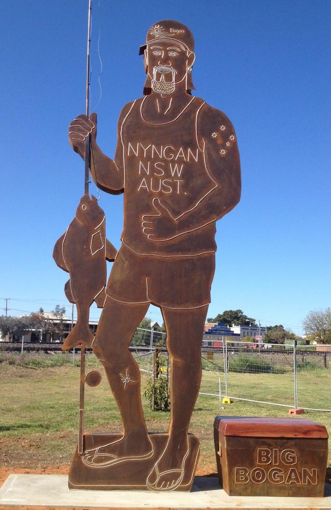 The Big Bogan is the most controversial big thing. Picture: Facebook.