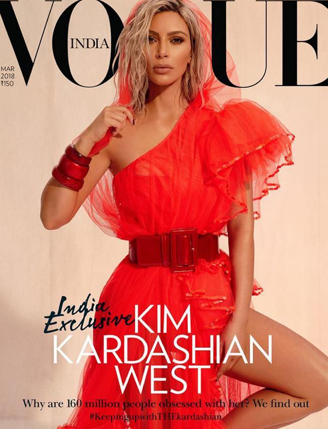 Kardashian's 'Vogue' cover sparks backlash