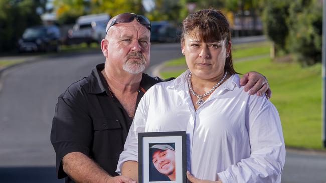 Brett and Belinda Beasley talking to Gold Coast Bulletin on the courts decisions and verdict on their sons, Jack Beasley, death. Picture: Jerad Williams