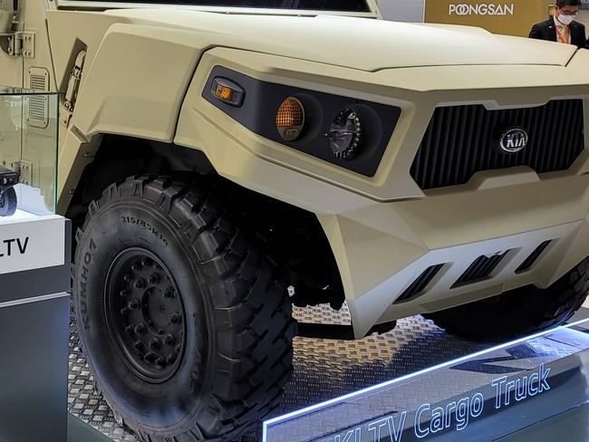 Kia Light Tactical Cargo Truck.