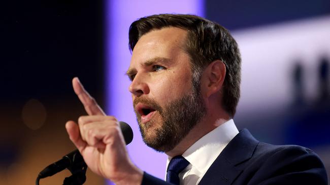 Republican vice presidential candidate, U.S. Sen. J.D. Vance, is articulate and thoughtful. Picture: Joe Raedle/Getty Images/AFP