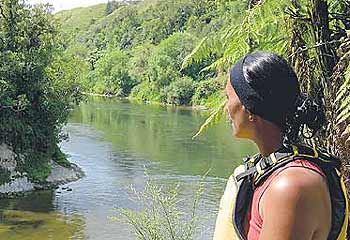 Still waters ...the Whanganui River is a lifeline running through the history of its people. Picture: Michael Gebicki