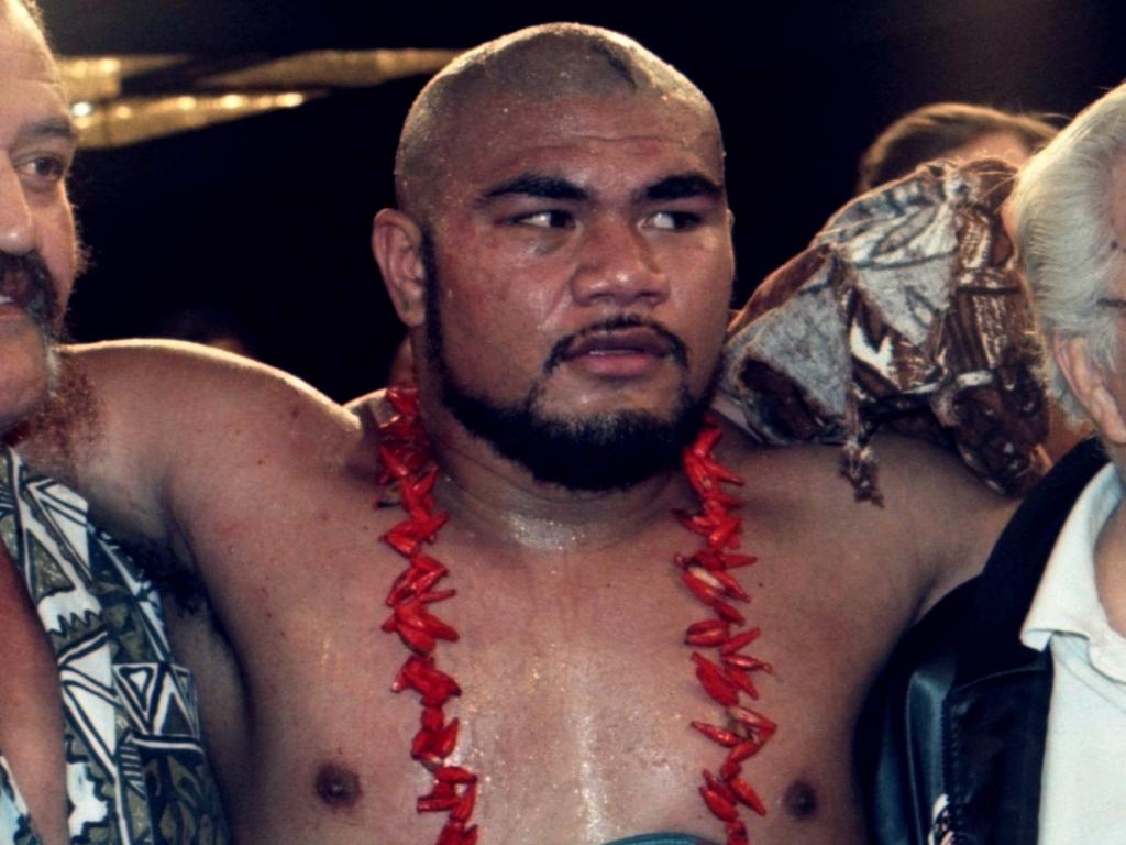 Parker looked up to the legendary David Tua. Picture: The Ring Magazine/Getty Images