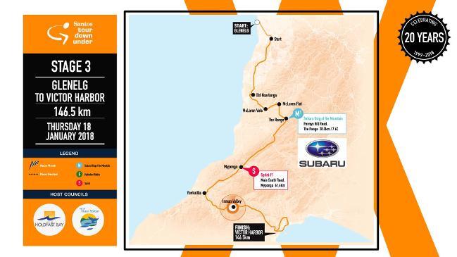 Tour Down Under - Stage Three