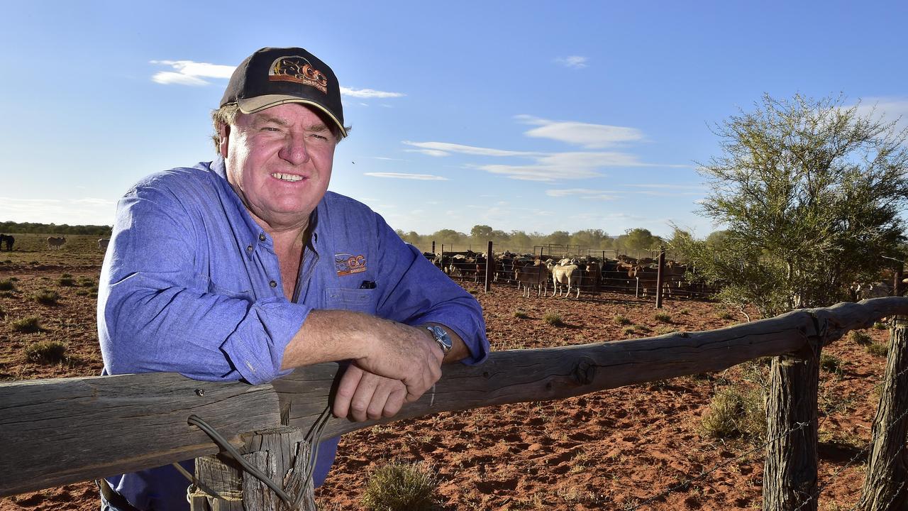 Australia’s biggest landholder Viv Oldfield. Picture: Chloe Erlich