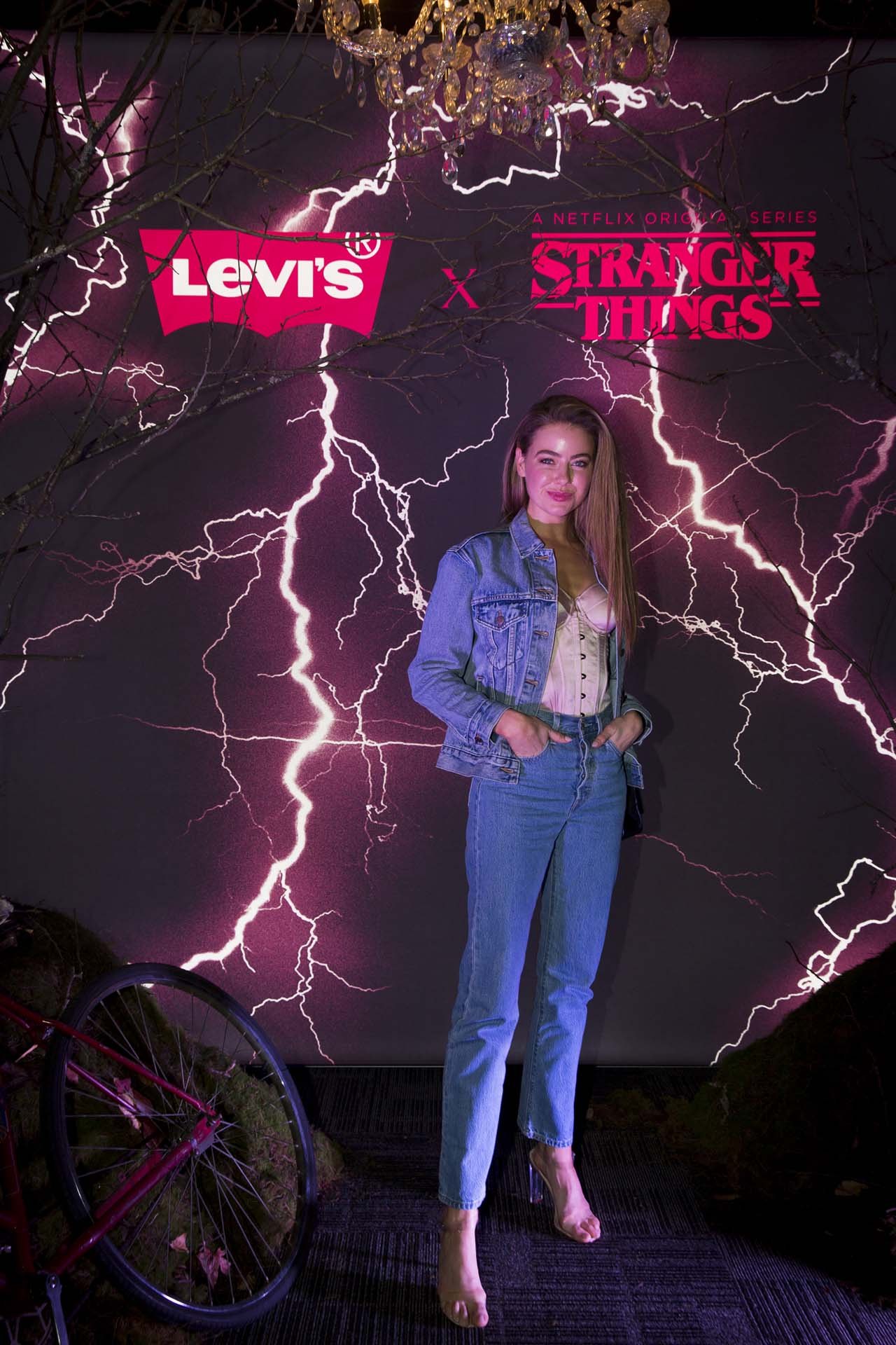 levi's stranger things collab