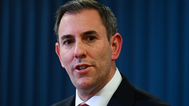 Federal Treasurer Jim Chalmers said the plummeting iron ore price would result in a $3bn hit to Australia’s budget bottom line. Picture: Dan Peled/ NewsWire