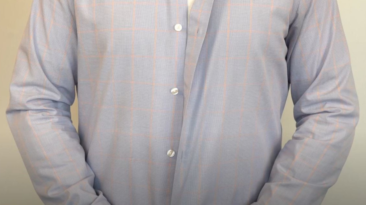 Mens shirts button on the right – possibly so they could access their weapon faster. Picture: Tid Bit / YouTube