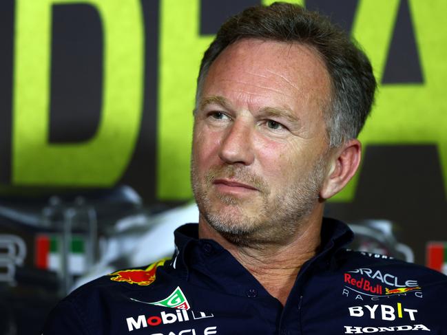 Horner is married to former Spice Girl Geri Halliwell. Picture: Clive Rose/Getty Images