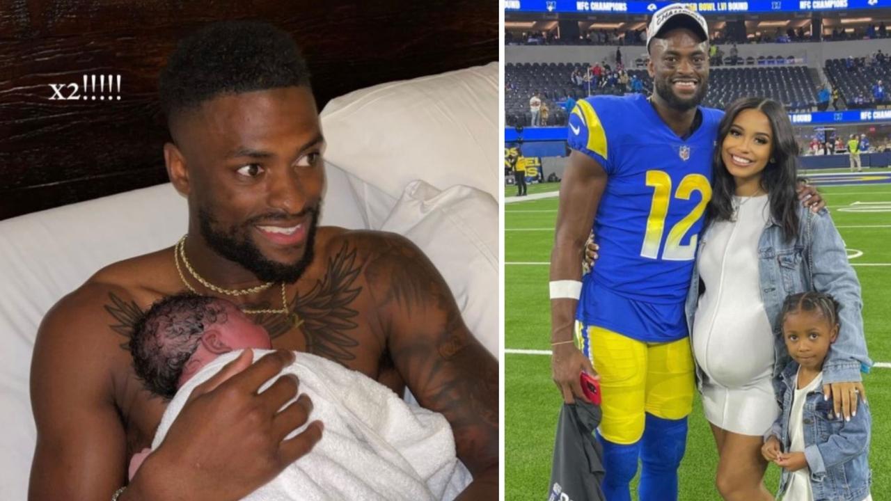 L.A. Rams Player Van Jefferson Welcomes Second Child Hours After Winning  Super Bowl 2022!, Birth, Celebrity Babies, Samaria Jefferson, Van  Jefferson