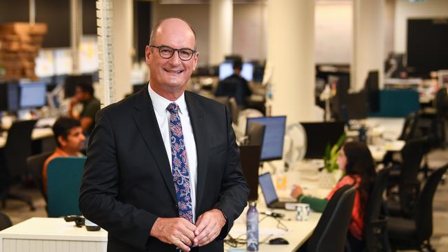 Compare the Market’s economic director David Koch said his team is pushing to give kids and teens greater financial literacy at school, as well as at home. Picture: Jono Searle