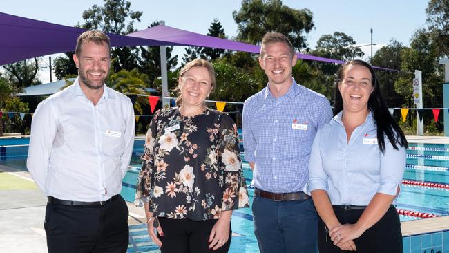 Belgravia’s Kris Miller, Katherine Forman, Scott Vanderheydan and Liz Stranix. Picture: Monique Harmer