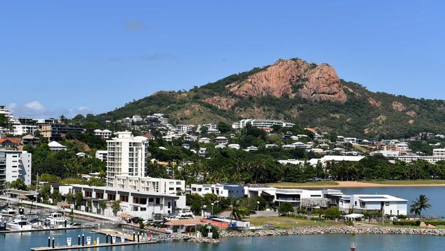 View of Townsville and Castle Hill from the roof of Ardo. Picture: Evan Morgan