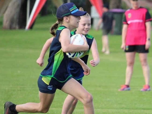 Remi Steele of Wagga Vipers Touch Football for the Junior State Cup. Photo: Kevin Salmon Active Photography